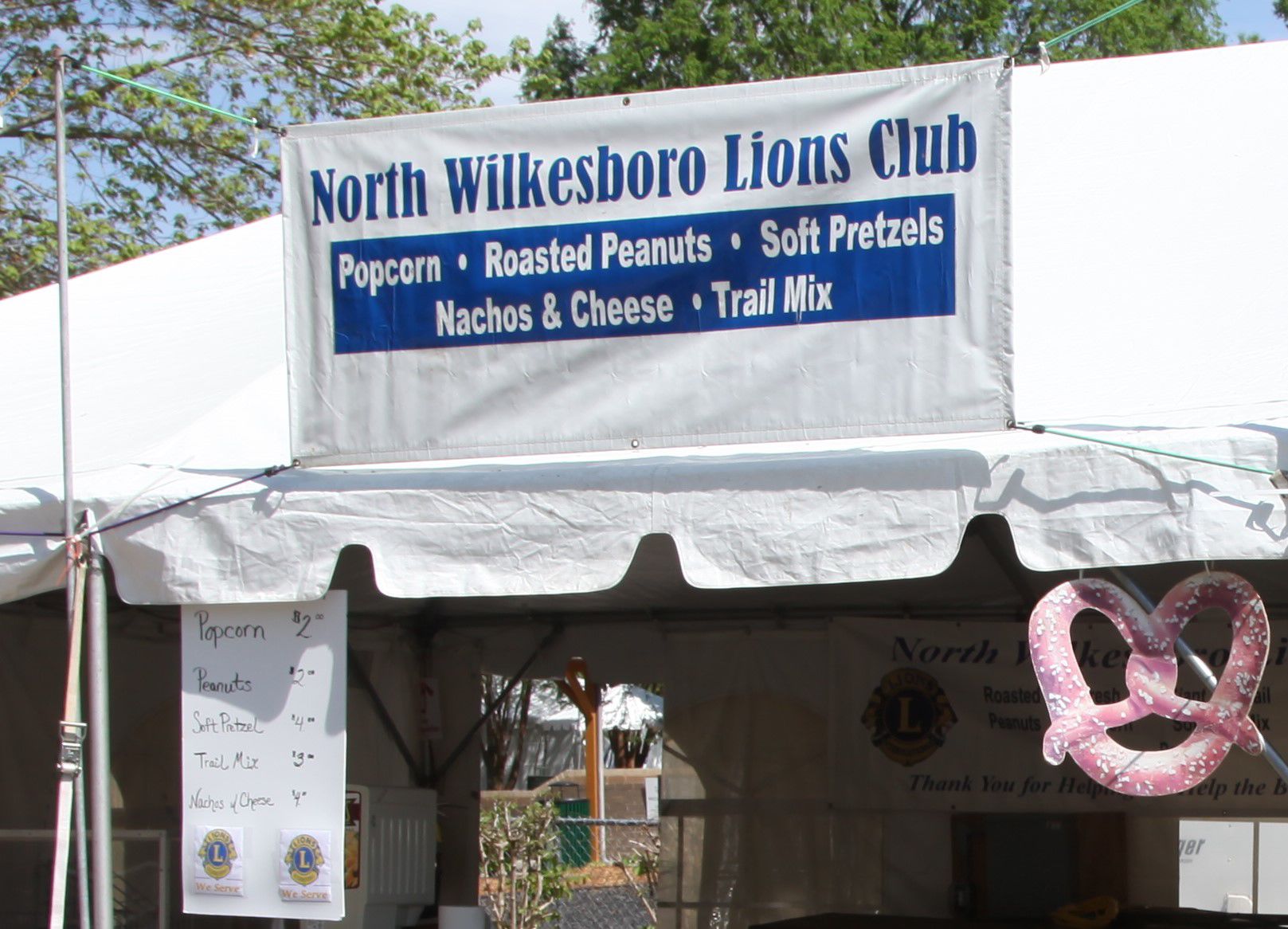 Raising funds at MerleFest
